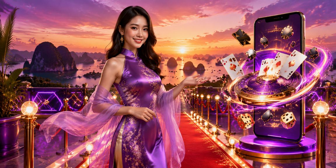 Khung cảnh sòng bài kỹ thuật số sôi động tại Hạ Long